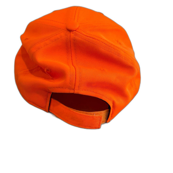 Canfor Southern Pine Cap Hat Men's Adjustable Orange Embroidered Log Safety Cap - Picture 4 of 7